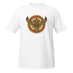 Eagle spirit animal mandala unisex T-shirt