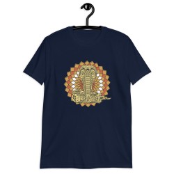 Cobra spirit animal mandala unisex T-shirt
