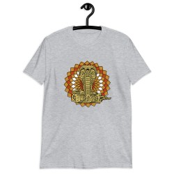 Cobra spirit animal mandala unisex T-shirt