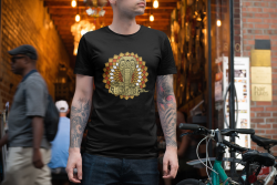 Cobra spirit animal mandala unisex T-shirt
