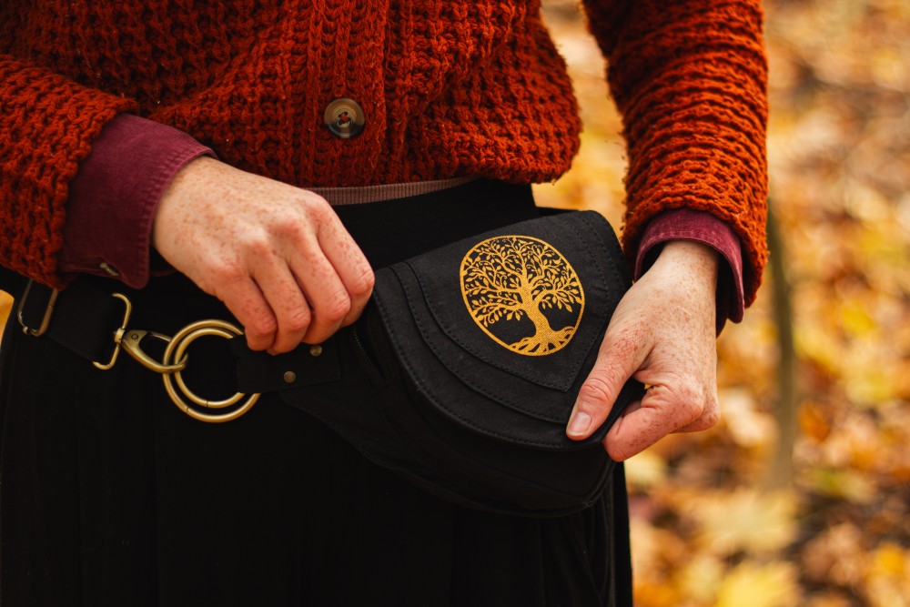 Waist bag, tree of life