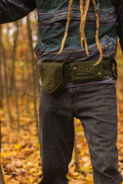 Unisex waist bag for pocket lovers